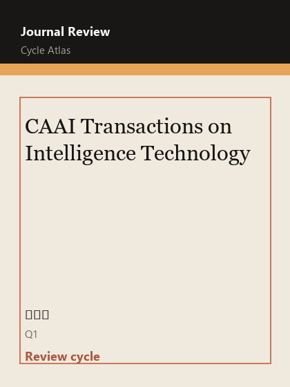 CAAI Transactions on Intelligence Technology 期刊封面