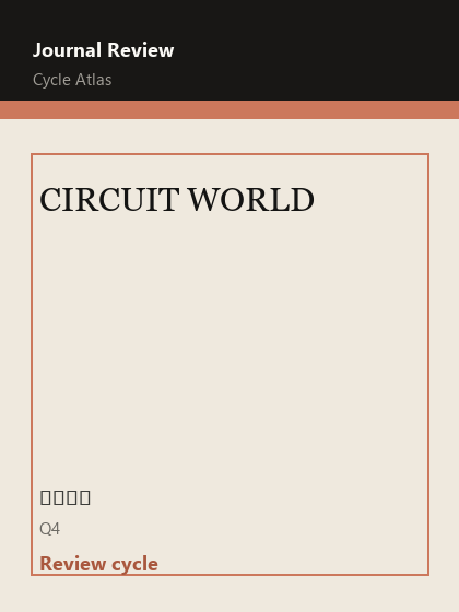 CIRCUIT WORLD 期刊封面