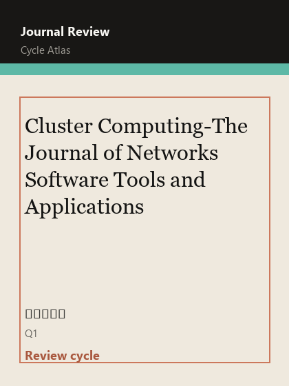 Cluster Computing-The Journal of Networks Software Tools and Applications 期刊封面