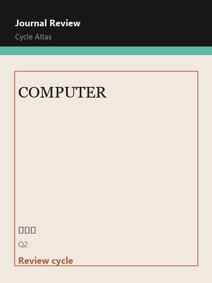 COMPUTER 期刊封面