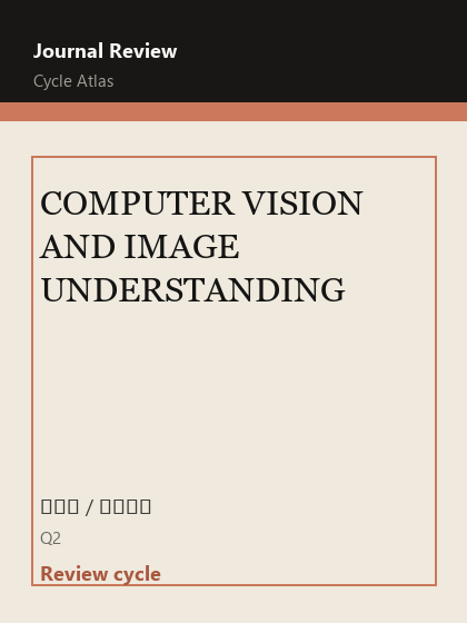 COMPUTER VISION AND IMAGE UNDERSTANDING 期刊封面