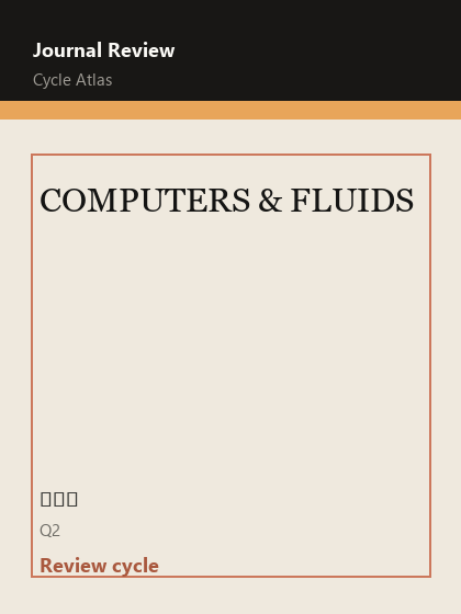 COMPUTERS & FLUIDS 期刊封面