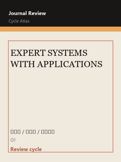 EXPERT SYSTEMS WITH APPLICATIONS 期刊封面