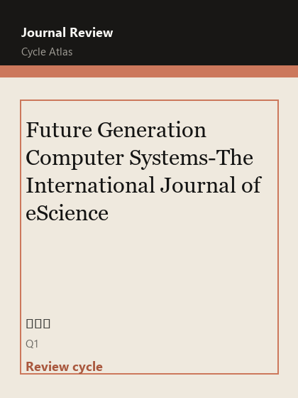 Future Generation Computer Systems-The International Journal of eScience 期刊封面