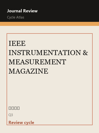 IEEE INSTRUMENTATION & MEASUREMENT MAGAZINE 期刊封面