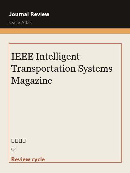 IEEE Intelligent Transportation Systems Magazine 期刊封面