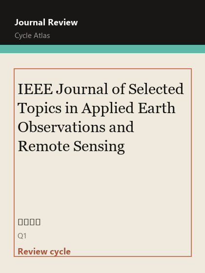 IEEE Journal of Selected Topics in Applied Earth Observations and Remote Sensing 期刊封面