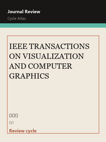IEEE TRANSACTIONS ON VISUALIZATION AND COMPUTER GRAPHICS 期刊封面