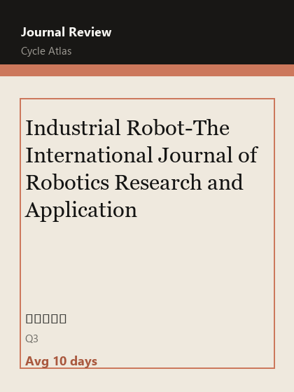 Industrial Robot-The International Journal of Robotics Research and Application 期刊封面