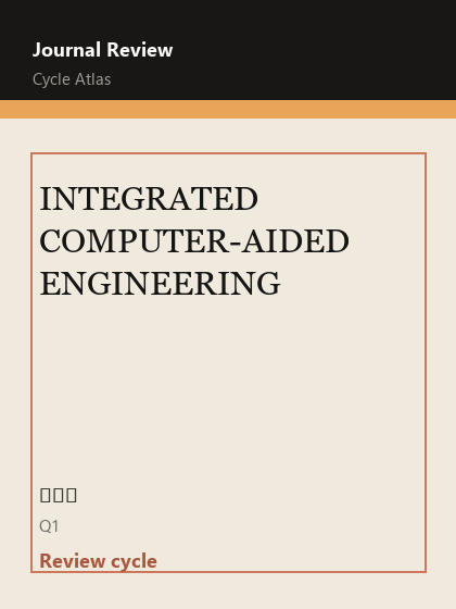 INTEGRATED COMPUTER-AIDED ENGINEERING 期刊封面