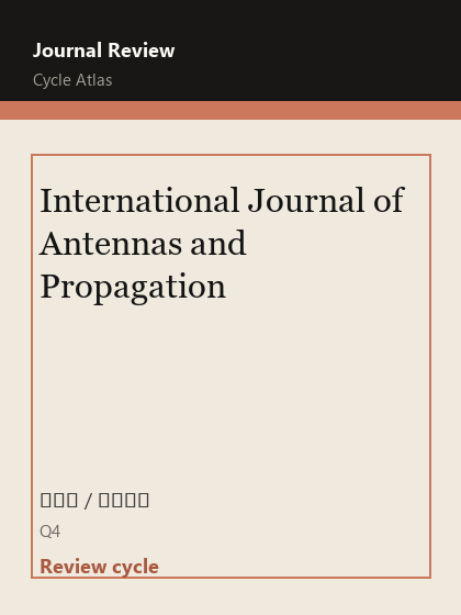 International Journal of Antennas and Propagation 期刊封面