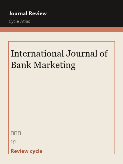 International Journal of Bank Marketing 期刊封面
