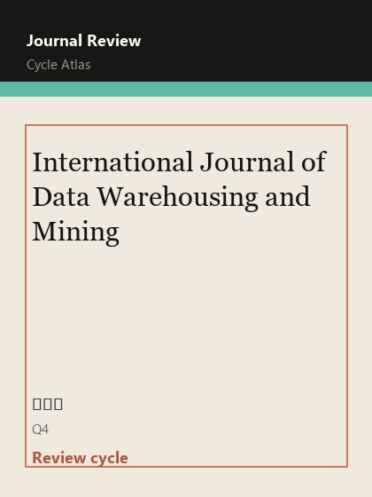 International Journal of Data Warehousing and Mining 期刊封面