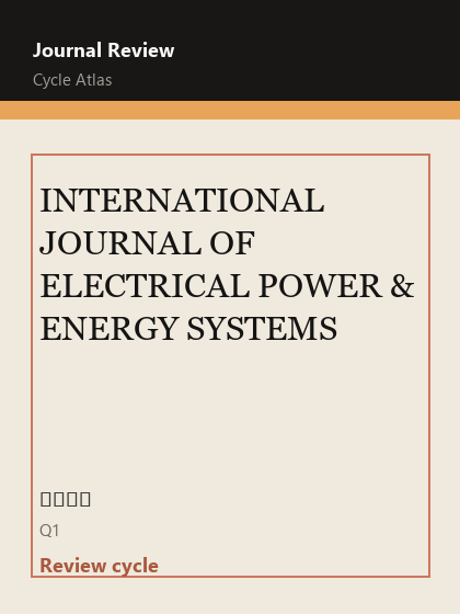 INTERNATIONAL JOURNAL OF ELECTRICAL POWER & ENERGY SYSTEMS 期刊封面