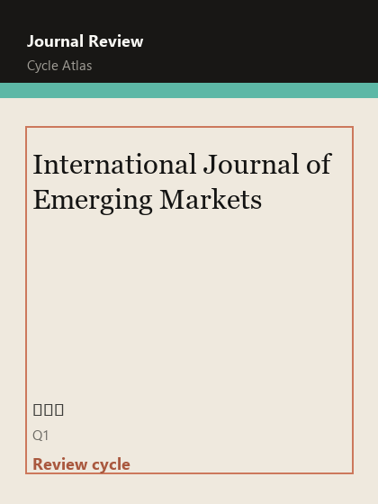 International Journal of Emerging Markets 期刊封面