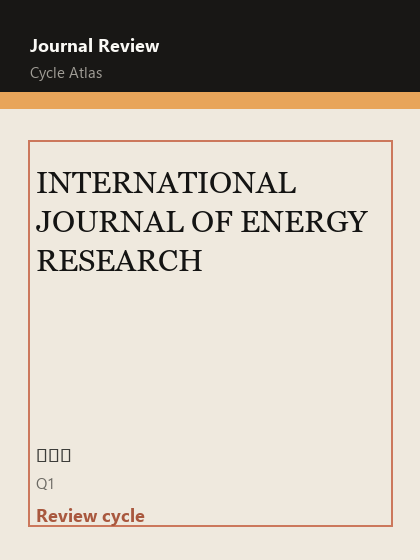 INTERNATIONAL JOURNAL OF ENERGY RESEARCH 期刊封面