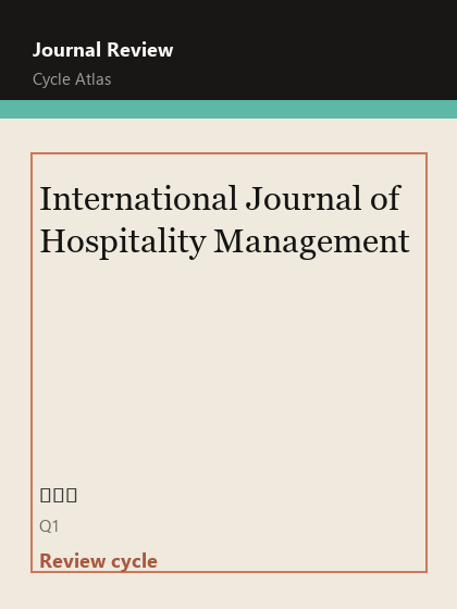 International Journal of Hospitality Management 期刊封面
