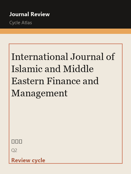 International Journal of Islamic and Middle Eastern Finance and Management 期刊封面