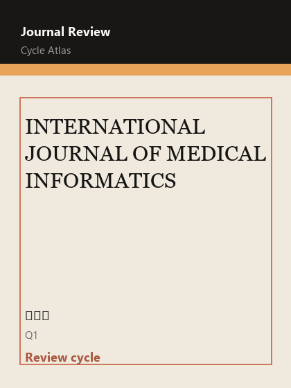 INTERNATIONAL JOURNAL OF MEDICAL INFORMATICS 期刊封面