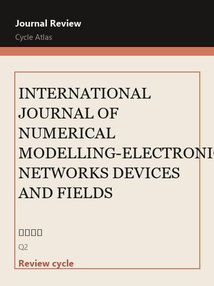 INTERNATIONAL JOURNAL OF NUMERICAL MODELLING-ELECTRONIC NETWORKS DEVICES AND FIELDS 期刊封面