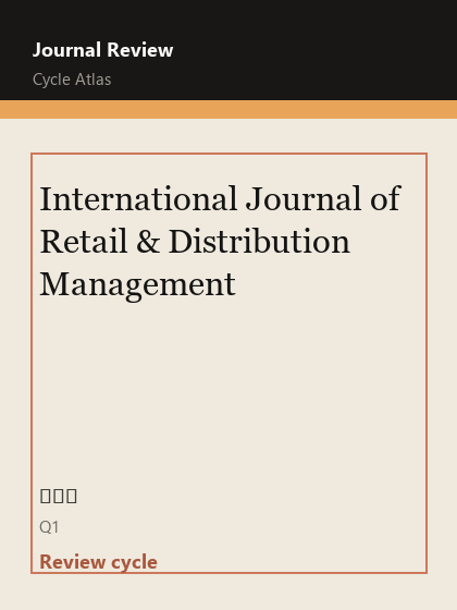 International Journal of Retail & Distribution Management 期刊封面