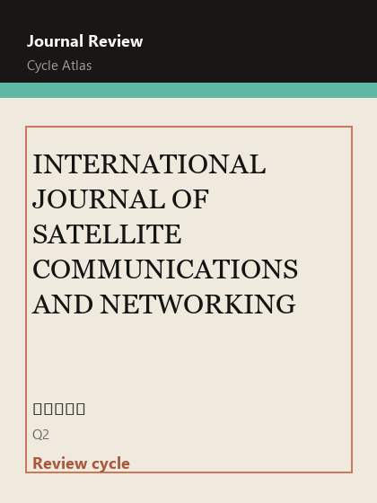 INTERNATIONAL JOURNAL OF SATELLITE COMMUNICATIONS AND NETWORKING 期刊封面