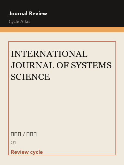 INTERNATIONAL JOURNAL OF SYSTEMS SCIENCE 期刊封面