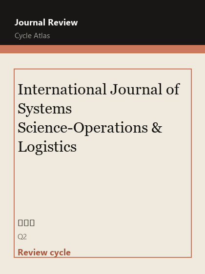 International Journal of Systems Science-Operations & Logistics 期刊封面