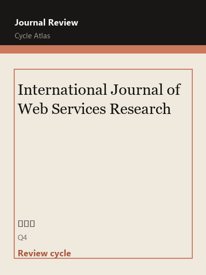 International Journal of Web Services Research 期刊封面