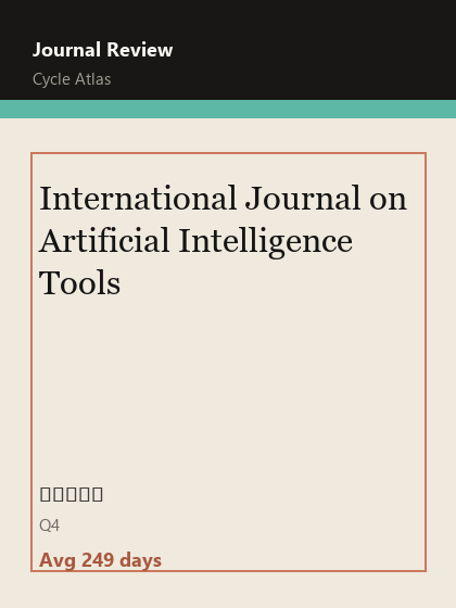 International Journal on Artificial Intelligence Tools 期刊封面