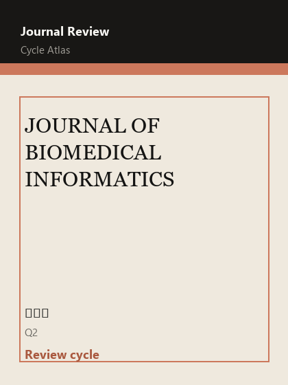 JOURNAL OF BIOMEDICAL INFORMATICS 期刊封面