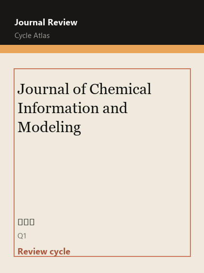 Journal of Chemical Information and Modeling 期刊封面