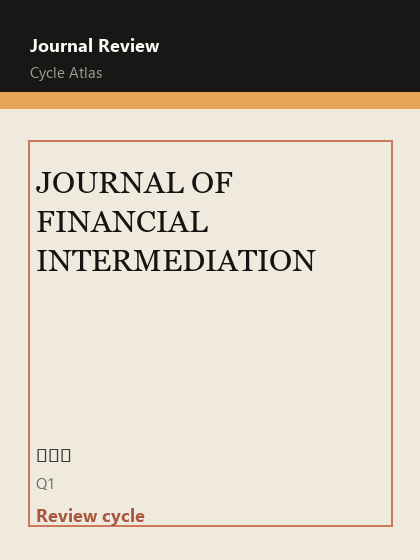 JOURNAL OF FINANCIAL INTERMEDIATION 期刊封面