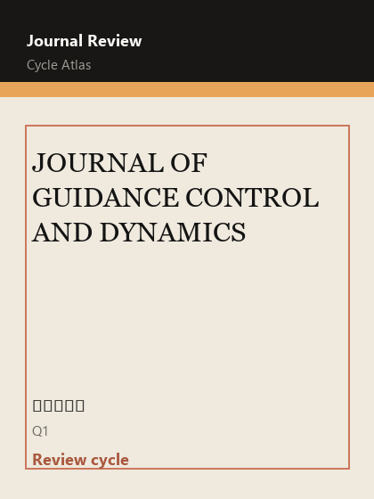 JOURNAL OF GUIDANCE CONTROL AND DYNAMICS 期刊封面