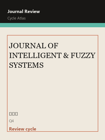 JOURNAL OF INTELLIGENT & FUZZY SYSTEMS 期刊封面