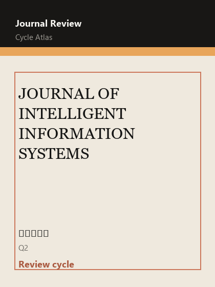 JOURNAL OF INTELLIGENT INFORMATION SYSTEMS 期刊封面