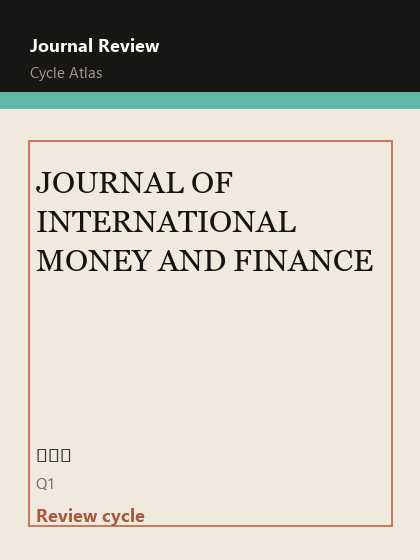 JOURNAL OF INTERNATIONAL MONEY AND FINANCE 期刊封面