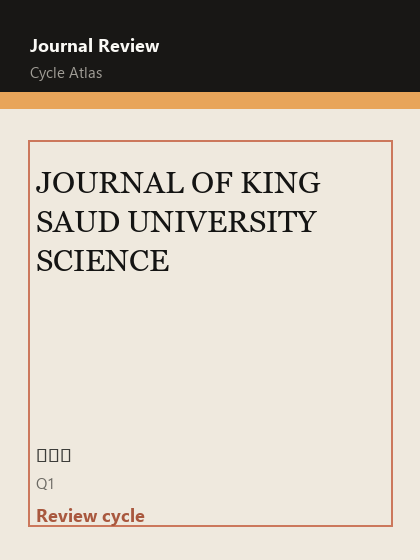 JOURNAL OF KING SAUD UNIVERSITY SCIENCE 期刊封面