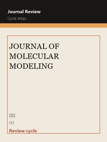 JOURNAL OF MOLECULAR MODELING 期刊封面