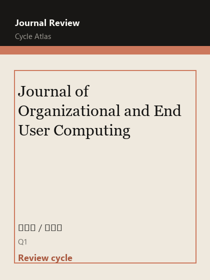 Journal of Organizational and End User Computing 期刊封面
