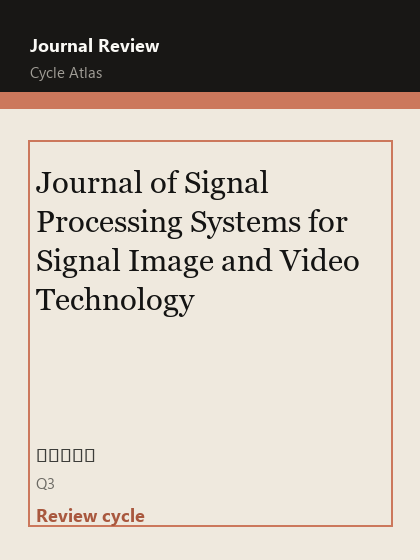 Journal of Signal Processing Systems for Signal Image and Video Technology 期刊封面