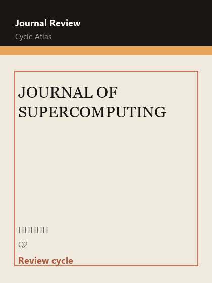JOURNAL OF SUPERCOMPUTING 期刊封面