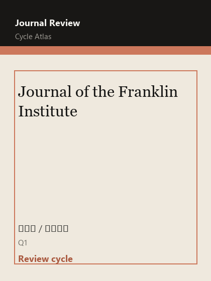 Journal of the Franklin Institute 期刊封面