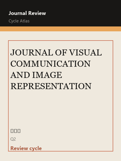 JOURNAL OF VISUAL COMMUNICATION AND IMAGE REPRESENTATION 期刊封面