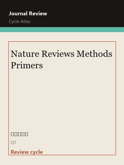 Nature Reviews Methods Primers 期刊封面