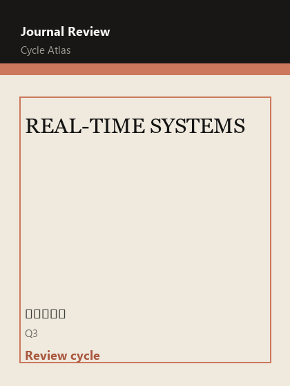 REAL-TIME SYSTEMS 期刊封面