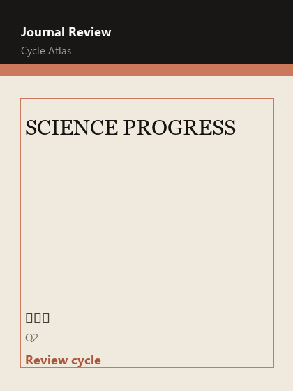 SCIENCE PROGRESS 期刊封面