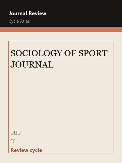 SOCIOLOGY OF SPORT JOURNAL 期刊封面
