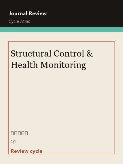 Structural Control & Health Monitoring 期刊封面