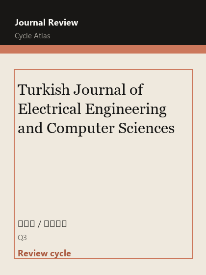 Turkish Journal of Electrical Engineering and Computer Sciences 期刊封面